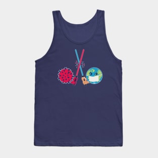 Earth versus Virus Tank Top